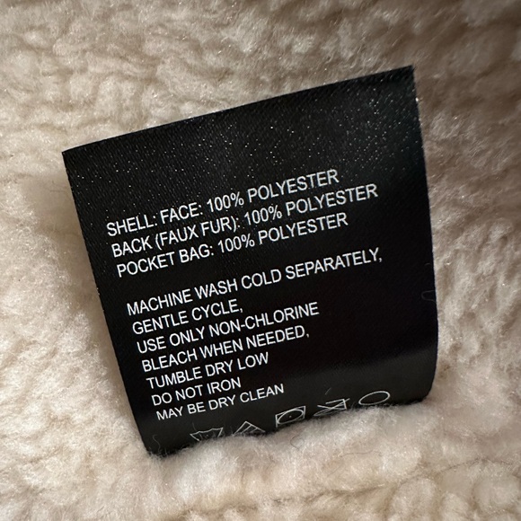 Laundry By Shelli Segal Brown Bomber Jacket with Cream Lining - Picture 9 of 10